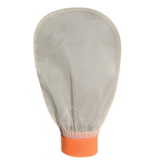 Gant exfoliant en soie