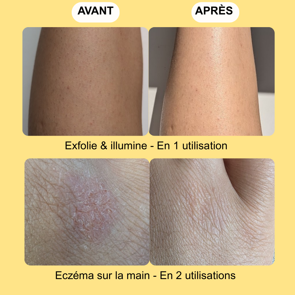Gant exfoliant en soie