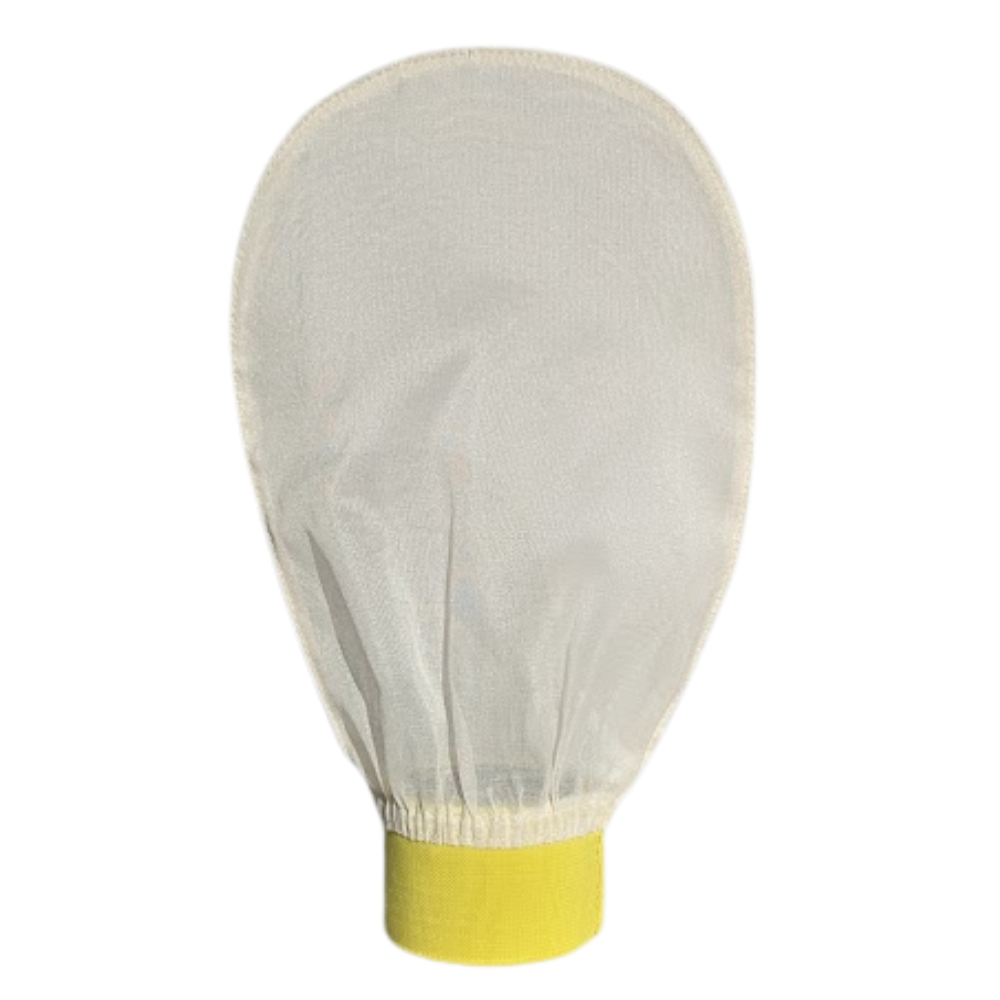 Gant exfoliant en soie