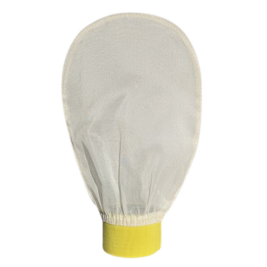 Gant exfoliant en soie